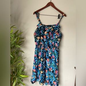 Floral A-line dress